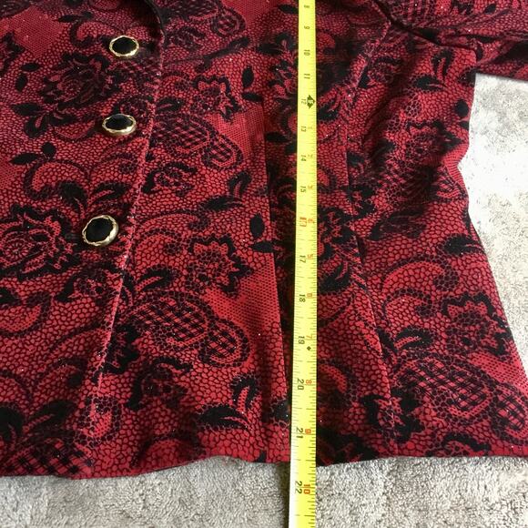 Jessica Howard Cocktail Dressy Red Suits & Suit Separates for Women Sz 14 - Picture 7 of 7